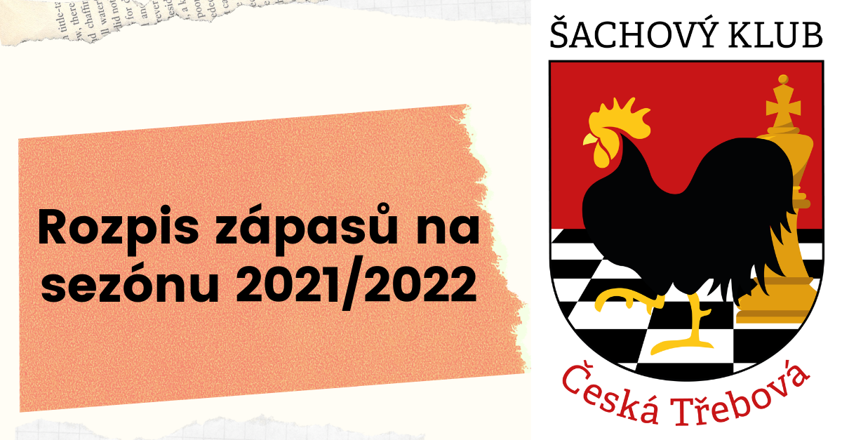 Rozpis zápasů na sezónu 2021/2022